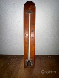 Termometro antico in legno 1900–1930