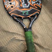 racchetta beach tennis hp f3 12k 2022 sabbiato 