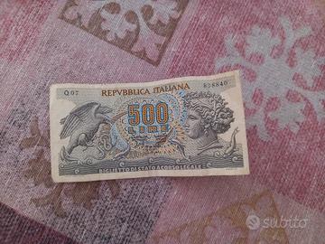 Banconota 500 Lire "Mercurio"