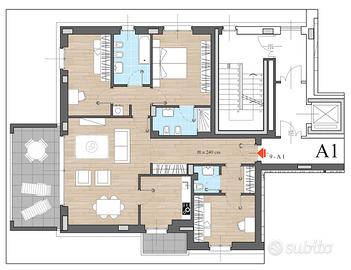 Quadrilocale a Scandicci libero