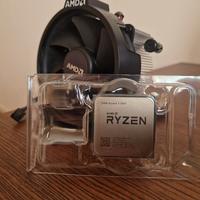CPU AMD Ryzen 5 1600 Socket AM4 con dissip