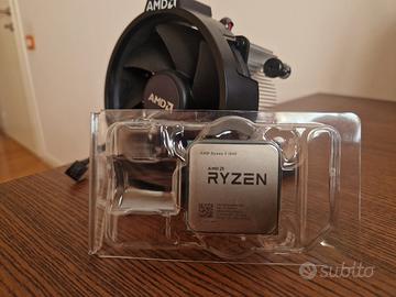 CPU AMD Ryzen 5 1600 Socket AM4 con dissip