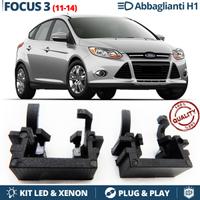 ADATTATORI montaggio Kit LED H1 Ford Focus 11-14