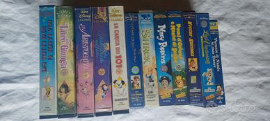 14 VHS Disney e DreamWorks anni 1986 -2004
