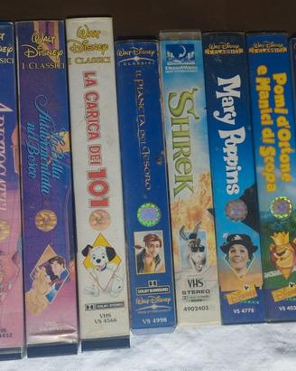 14 VHS Disney e DreamWorks anni 1986 -2004