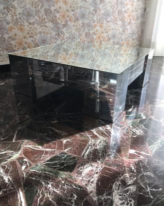 Tavolino da Salotto 86cm X 86cm Anni 70