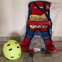 Seggiolino bici anteriore Orion Ok Baby + casco