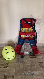 Seggiolino bici anteriore Orion Ok Baby + casco