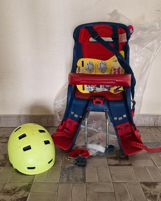 Seggiolino bici anteriore Orion Ok Baby + casco