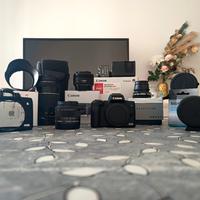 KIT CANON EOS M50 COMPLETO - 4 Obiettivi + Speed B