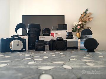 KIT CANON EOS M50 COMPLETO - 4 Obiettivi + Speed B