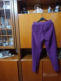 pantaloni  magenta 