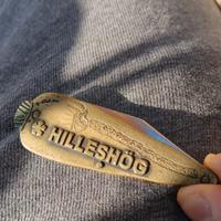 Raro coltello vintage Hillesog francese