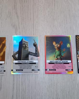 Lotto 4 carte "Belle" Skifidol Brainrot 