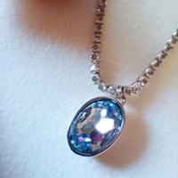 Nuovo- collana Stellazeta con maxi ciondolo gemma