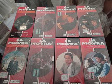 Film la piovra su VHS e su libri