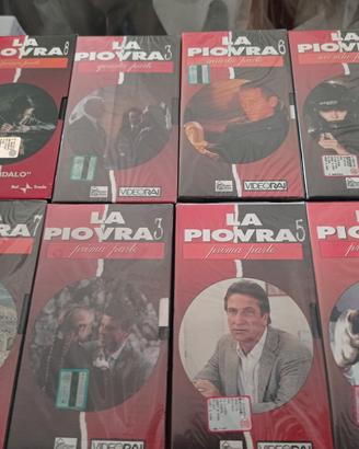 Film la piovra su VHS e su libri
