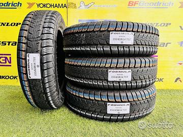 X4: Invernali 155/65R14 75T -FORMULA- al 80% e 85%