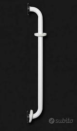 Maniglione bagno 90cm bianco, senza tasselli