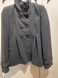 Cappotto grigio in panno