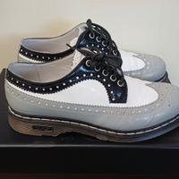 scarpe cult brogue rock bicolor