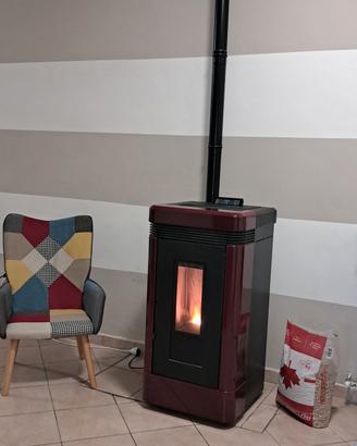 Stufa a pellet nordica 