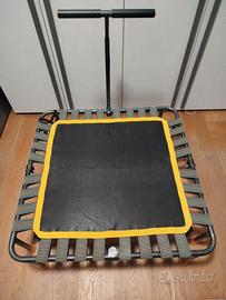 Trampolino elastico salva spazio  90x90