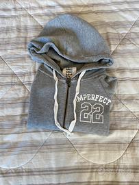 Felpa grigia Imperfect tg. xs