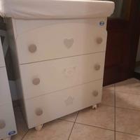 Lettino+fasciatoio Pali