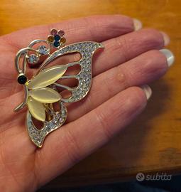 spilla a forma di farfalla 🦋 