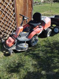 Rider husqvarna 214 c 230 h di lavoro