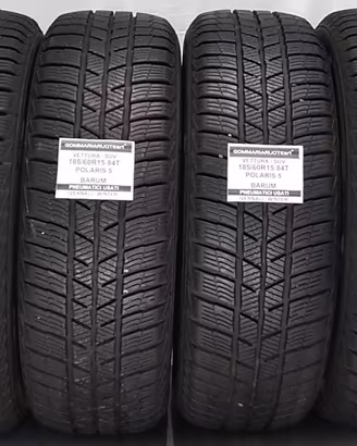 4 PNEUMATICI USATI 185/60R15 84T POLARIS 5 BARUM G