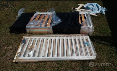 Letto trasformabile Pali 0/15anni+materasso nuovo 