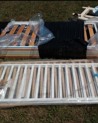 Letto trasformabile Pali 0/15anni+materasso nuovo 