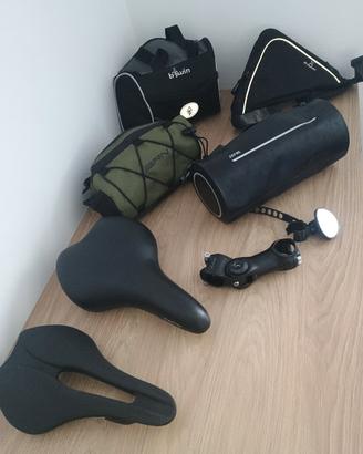 divise sella borsa maglia ciclismo 