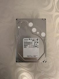 HDD 4 Tb Toshiba SATA 3, 3,5 pollici (MD04ACA400)