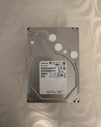 HDD 4 Tb Toshiba SATA 3, 3,5 pollici (MD04ACA400)