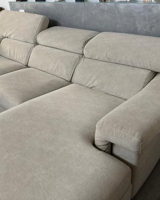 Divano Poltrone e Sofa angolare beige