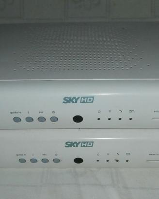 DUE DECODER SKY HD MODELLO DS820NS PACE CON CAVO