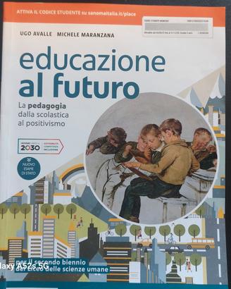 libro scolastico di Pedagogia  "Educazione al fut"