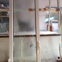 Persiane in alluminio + infissi completi di vetri