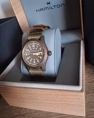 Hamilton Khaki Field Mechanical 38 PVD