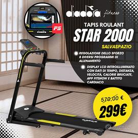 Tapis roulant elettrico Diadora Star 2000