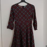 Vestito tartan scozzese Benetton