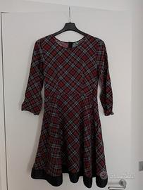 Vestito tartan scozzese Benetton