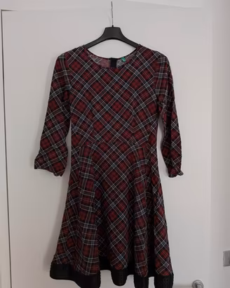 Vestito tartan scozzese Benetton