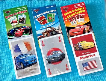 Cars 2 serie carte memory edizione limitata