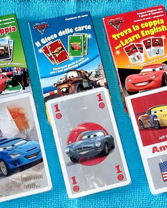 Cars 2 serie carte memory edizione limitata