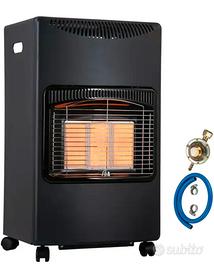 stufa catalitica infrarossi GPL + elettrica