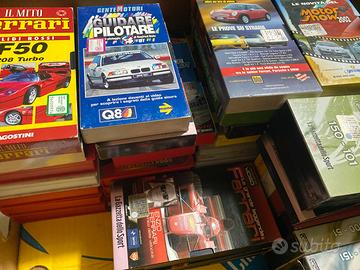 Raccolta di cassette Vhs auto moto